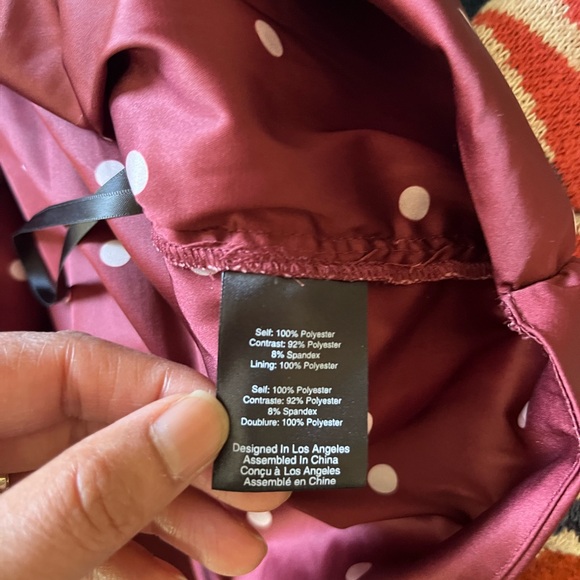 NWT For Love & Lemons Cascade Mini Dress Rose Size L - Picture 10 of 15